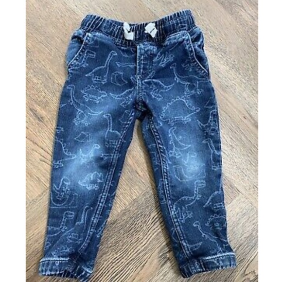 Baby Gap Dinosaur Jeans Joggers Toddler 